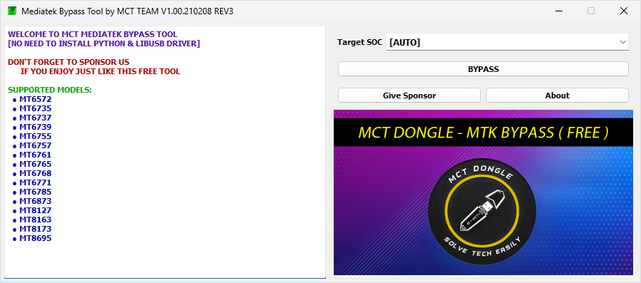 MTK Bypass Tool V3