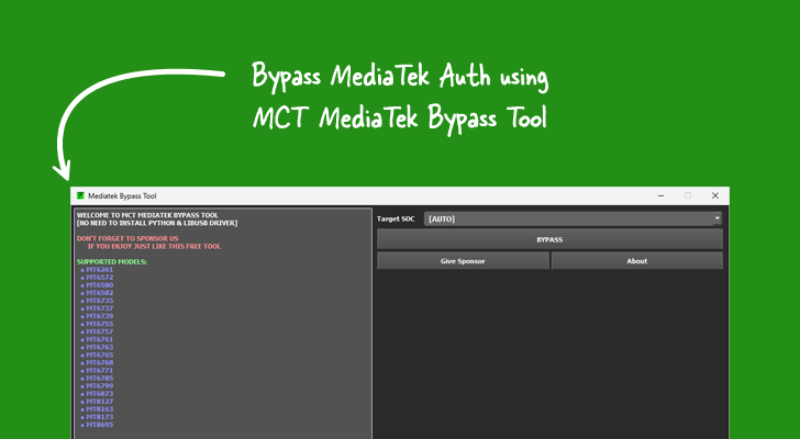 How to Use MTK Bypass Tool